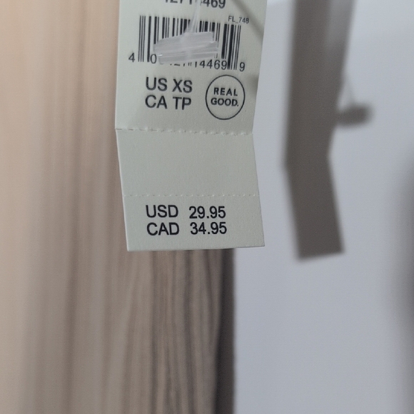 Aerie Tan Ribbed Tank Top - Picture 4 of 5